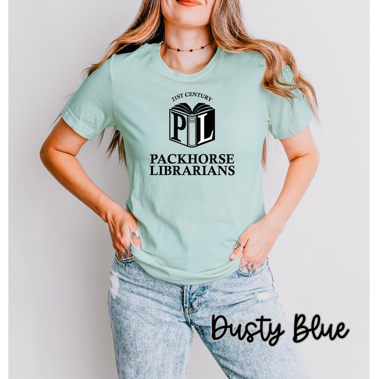 21st Century Packhorse Librarians Monogram Logo #1