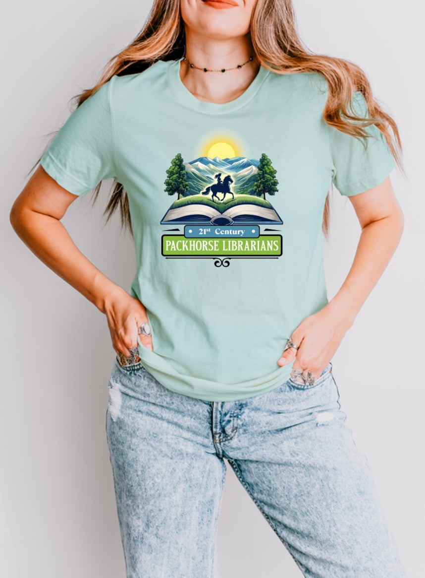 21st Century Packhorse Librarians Full Color Logo