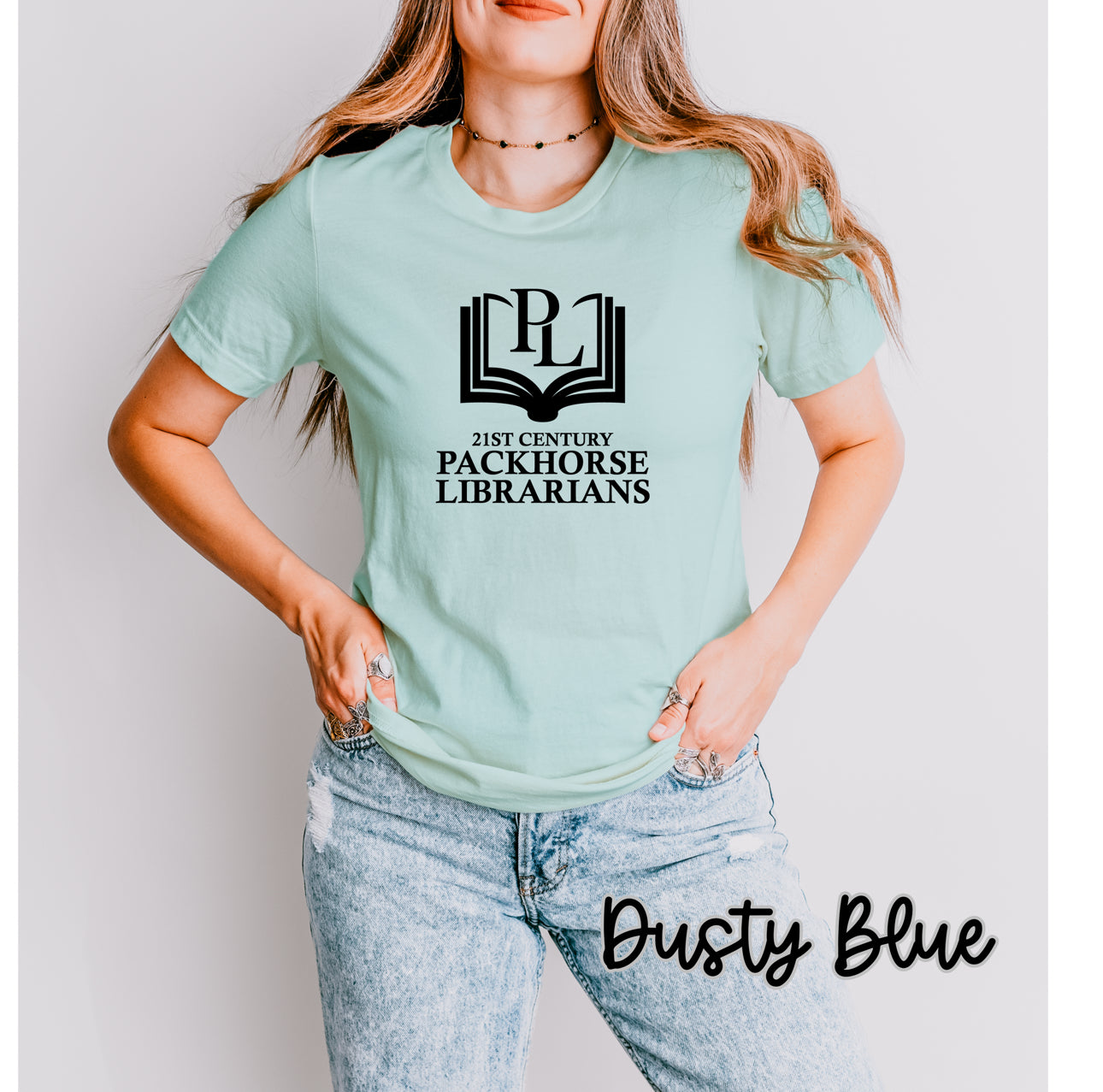 21st Century Packhorse Librarians Monogram Logo #2