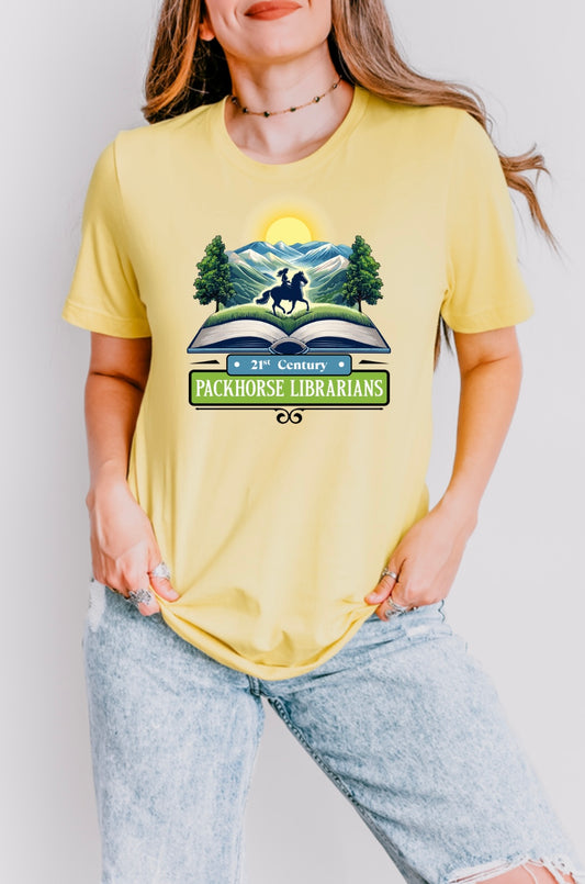 21st Century Packhorse Librarians Full Color Logo