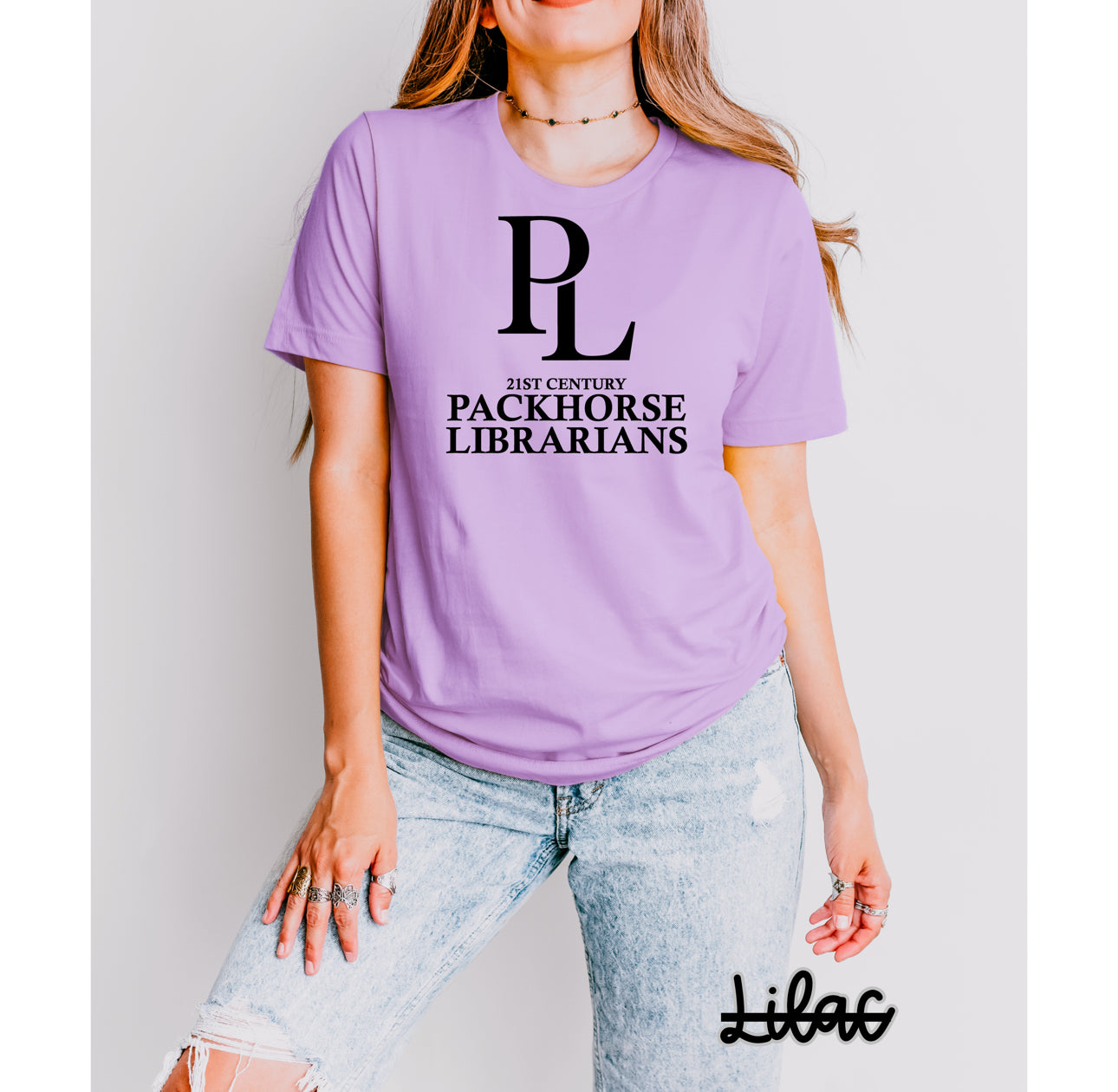 21st Century Packhorse Librarians Monogram Logo #3