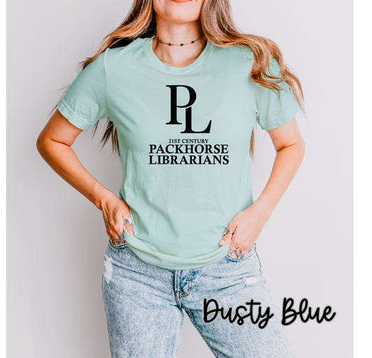 21st Century Packhorse Librarians Monogram Logo #3