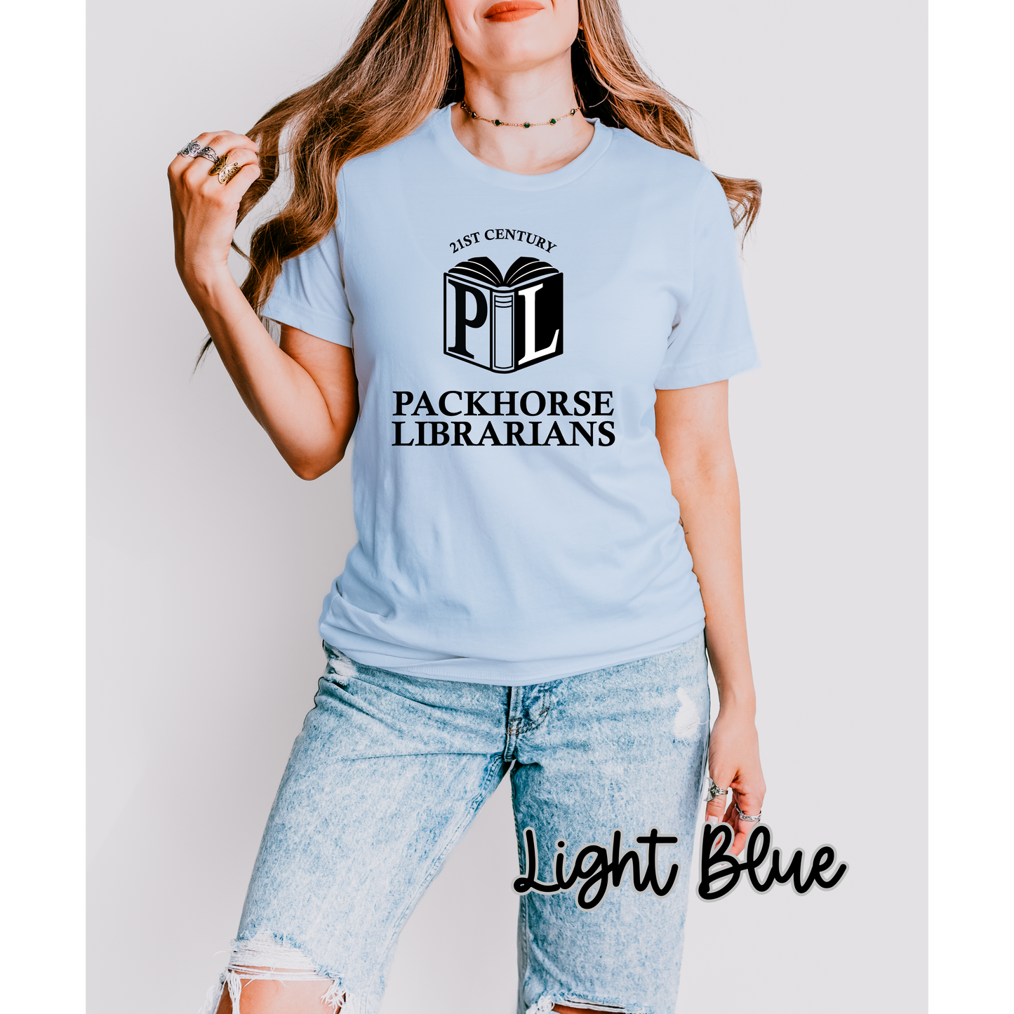 21st Century Packhorse Librarians Monogram Logo #1
