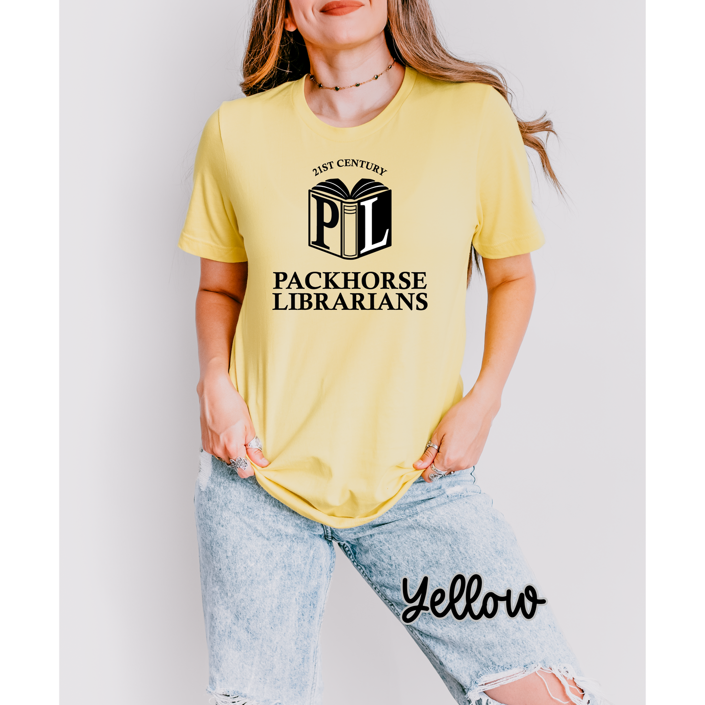 21st Century Packhorse Librarians Monogram Logo #1