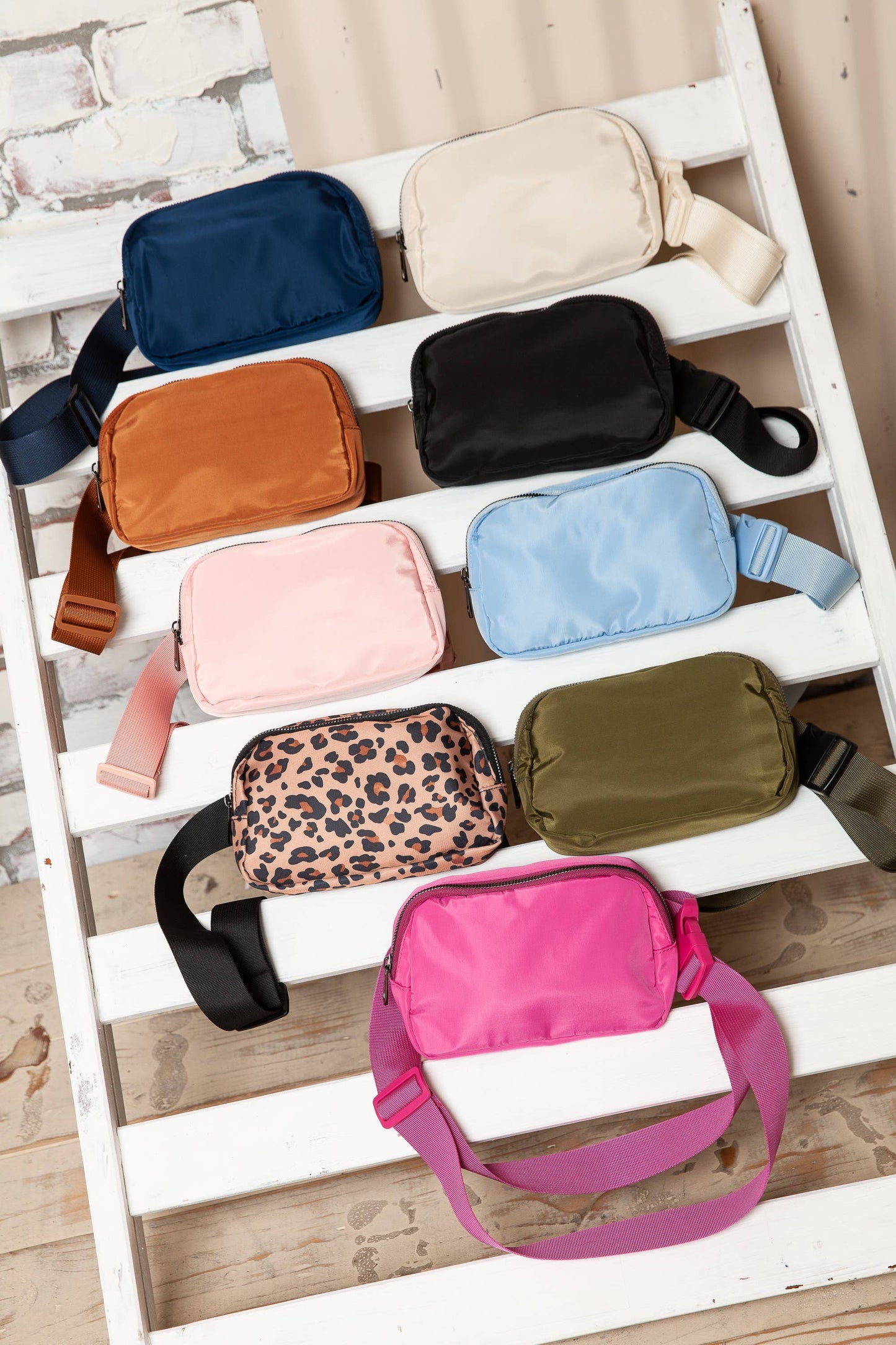 CROSS BODY SLING FANNY PACK BELT BAG | 90FP101: FUCHSIA