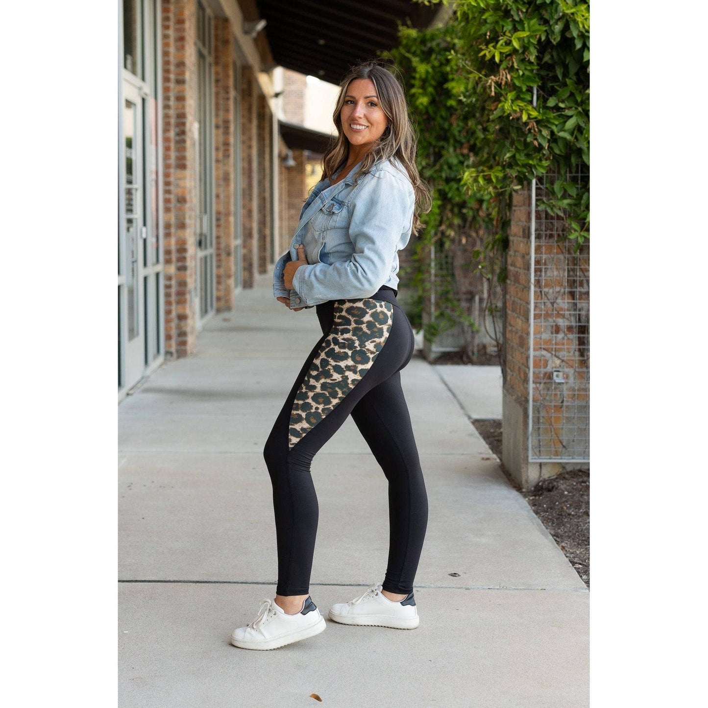 The Lexi - Leopard 2.0 Panel Leggings: 2XL/3XL (Sizes 20-26) - TC2