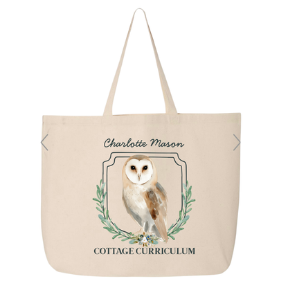 Companion Charlotte Mason Cottage Tote Bags (Made to Order) 20"W x 15"H x 5"D