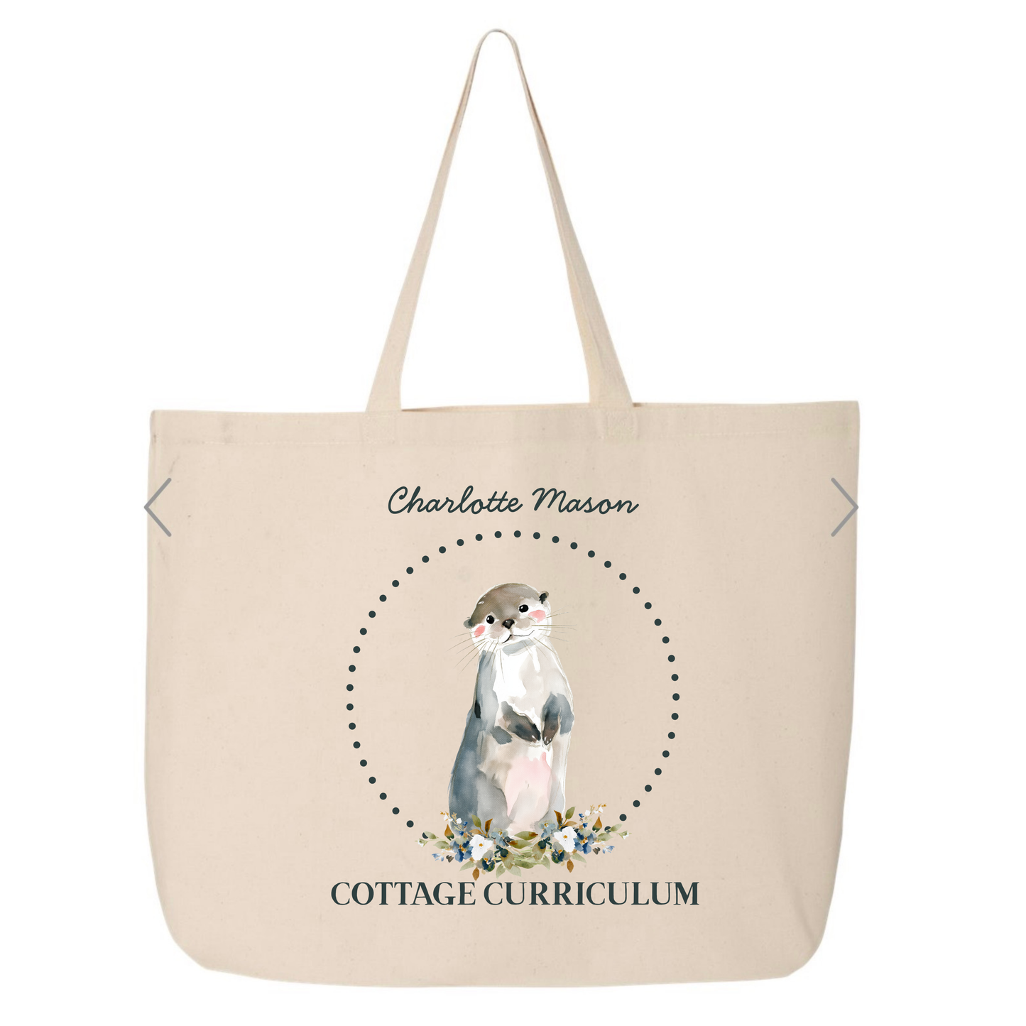 Companion Charlotte Mason Cottage Tote Bags (Made to Order) 20"W x 15"H x 5"D
