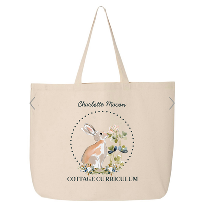 Companion Charlotte Mason Cottage Tote Bags (Made to Order) 20"W x 15"H x 5"D