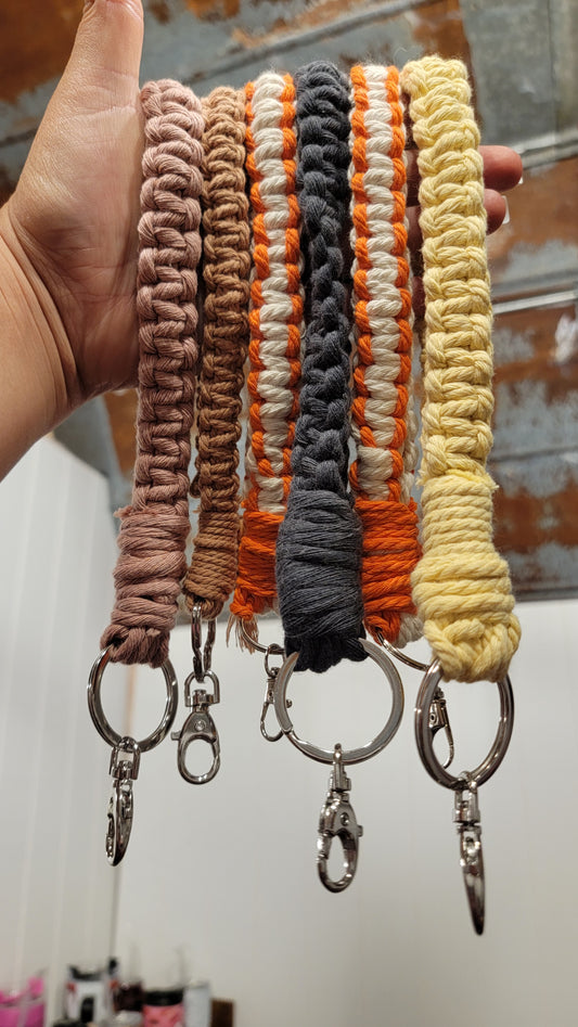 Handmade Macrame Wristlet