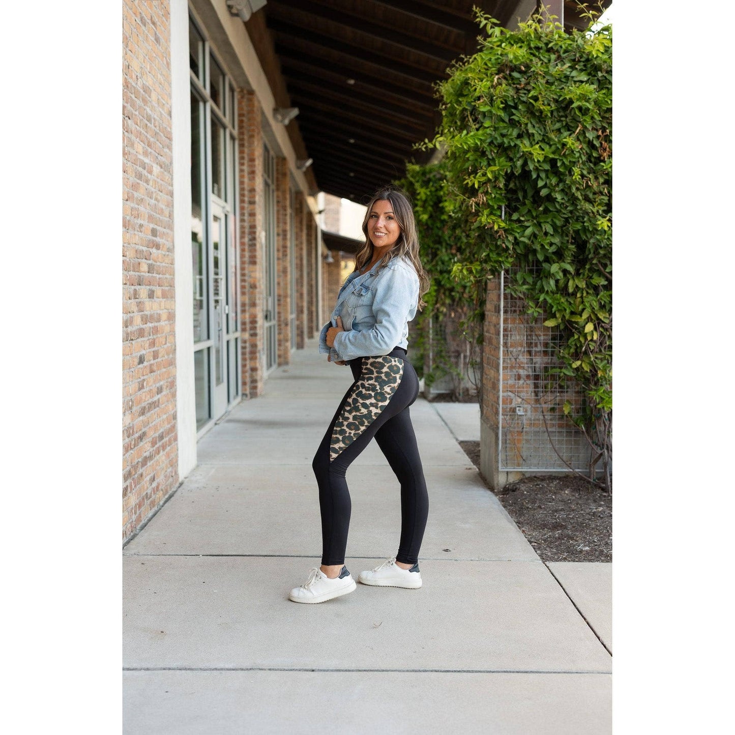 The Lexi - Leopard 2.0 Panel Leggings: 2XL/3XL (Sizes 20-26) - TC2