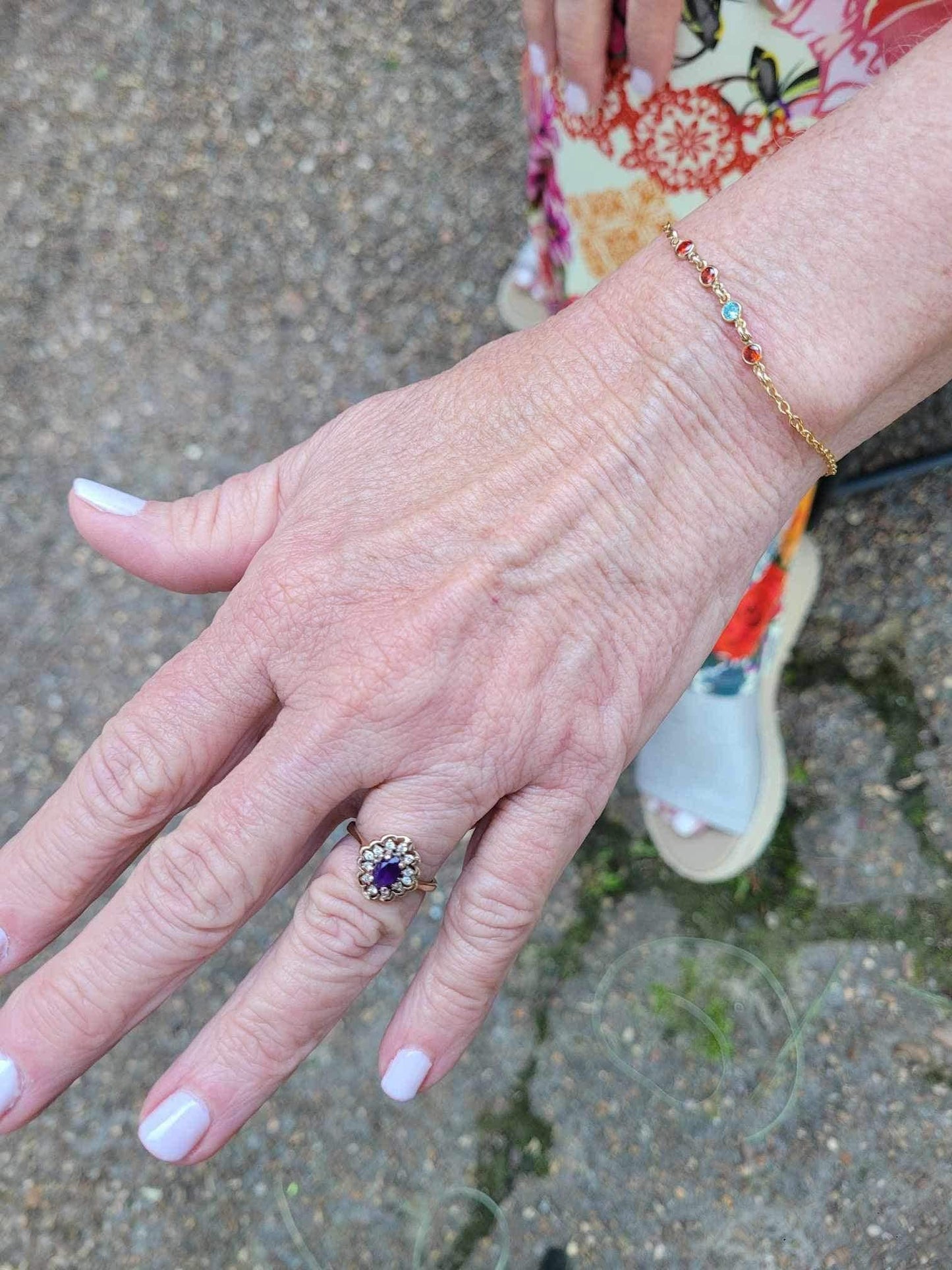 Birthstone Stone Connector Preorder