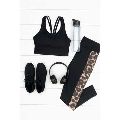 The Lexi - Leopard 2.0 Panel Leggings: S/M (Sizes 4-10) - OS